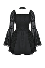 Load image into Gallery viewer, Gothic lolita Butterfly big sleeves Dress DW1023