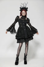 Load image into Gallery viewer, Gothic lolita Butterfly big sleeves Dress DW1023