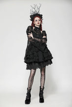 Load image into Gallery viewer, Gothic lolita Butterfly big sleeves Dress DW1023