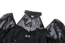 Load image into Gallery viewer, Gothic lolita Butterfly big sleeves Dress DW1023