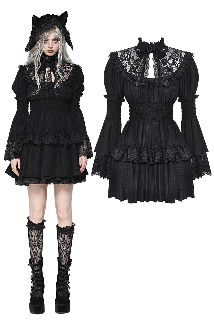 Gothic Lace Doll Dress DW1024 DARK IN LOVE Gothic Lace Doll Dress DW1024 DARK IN LOVE
