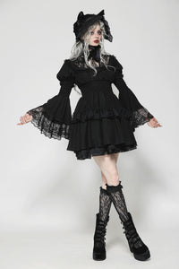 Gothic Lace Doll Dress DW1024