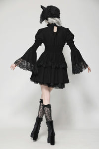 Gothic Lace Doll Dress DW1024