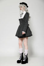 Load image into Gallery viewer, Striped ruffle scholarly academy dress DW1031