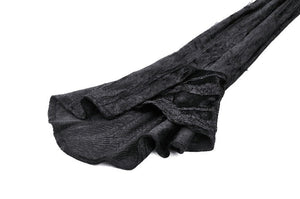 Elegant Gothic Cross Embroidered Velvet Dress DW1037