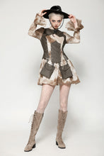 Load image into Gallery viewer, Vintage Steampunk Tie-Dye Dress DW1038