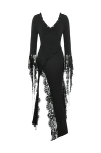 Sexy Witch Asymmetrical Long Dress DW1047
