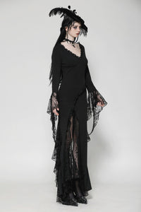 Sexy Witch Asymmetrical Long Dress DW1047