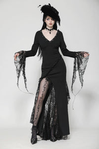 Sexy Witch Asymmetrical Long Dress DW1047