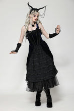 Load image into Gallery viewer, Indigo gothic lolita party doll dress DW1065