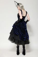Load image into Gallery viewer, Indigo gothic lolita party doll dress DW1065