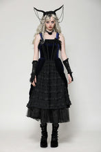 Load image into Gallery viewer, Indigo gothic lolita party doll dress DW1065