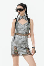 Load image into Gallery viewer, Cyber Ruins · Techwear Skeleton Dress DW1069