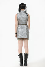 Load image into Gallery viewer, Cyber Ruins · Techwear Skeleton Dress DW1069