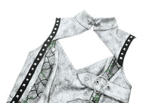 Load image into Gallery viewer, Cyber Ruins · Techwear Skeleton Dress DW1069