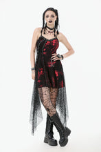 Load image into Gallery viewer, Bloodstained Abyss · Punk Asymmetrical Slip Dress DW1072