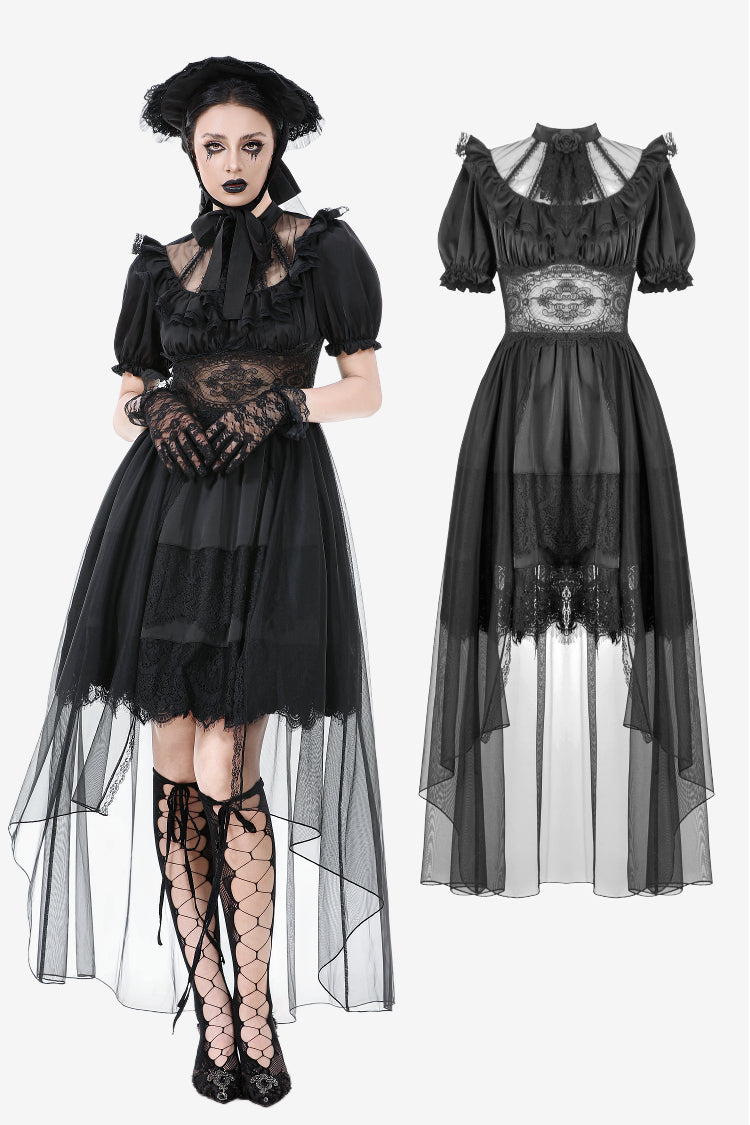 Dark Night Earl · Gothic Lolita Tailcoat Dress DW1073