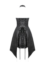 Load image into Gallery viewer, Nocturnal Empress – Gothic Batwing Hem Dress  DW1081