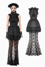 Load image into Gallery viewer, Gothic Lace Puff Fishtail Dress DW1084