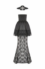 Load image into Gallery viewer, Gothic Lace Puff Fishtail Dress DW1084