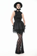 Load image into Gallery viewer, Gothic Lace Puff Fishtail Dress DW1084
