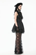 Load image into Gallery viewer, Gothic Lace Puff Fishtail Dress DW1084