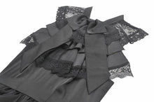 Load image into Gallery viewer, Gothic Lace Puff Fishtail Dress DW1084