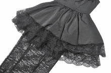 Load image into Gallery viewer, Gothic Lace Puff Fishtail Dress DW1084