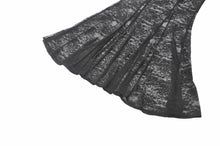 Load image into Gallery viewer, Gothic Lace Puff Fishtail Dress DW1084