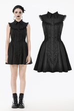 Load image into Gallery viewer, Dolly Sleeveless Button-Front Mini Dress DW1085