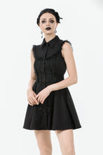 Load image into Gallery viewer, Dolly Sleeveless Button-Front Mini Dress DW1085