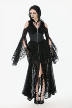 Load image into Gallery viewer, Gothic Hooded Sorceress Gown DW1090BK