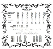 Load image into Gallery viewer, Phantom Moon – Gothic Royal Tailcoat Dress DW1092