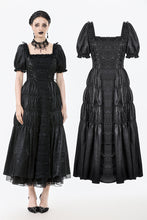 Load image into Gallery viewer, Nocturne of Dawn – Obsidian Victorian Gown DW1094