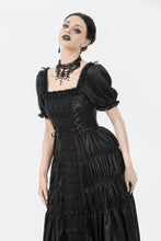 Load image into Gallery viewer, Nocturne of Dawn – Obsidian Victorian Gown DW1094