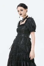 Load image into Gallery viewer, Nocturne of Dawn – Obsidian Victorian Gown DW1094