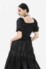 Load image into Gallery viewer, Nocturne of Dawn – Obsidian Victorian Gown DW1094