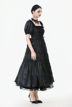 Load image into Gallery viewer, Nocturne of Dawn – Obsidian Victorian Gown DW1094
