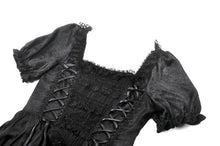 Load image into Gallery viewer, Nocturne of Dawn – Obsidian Victorian Gown DW1094