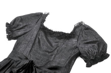 Load image into Gallery viewer, Nocturne of Dawn – Obsidian Victorian Gown DW1094