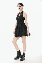 Load image into Gallery viewer, Celestial Bloom Lace Halter Dress DW1095
