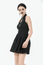 Load image into Gallery viewer, Celestial Bloom Lace Halter Dress DW1095