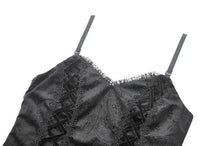 Load image into Gallery viewer, Dark Swan Layered Lace Tail Dress DW1097