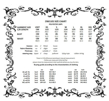 Load image into Gallery viewer, Gothic Embroidered Bustier Dress DW1101