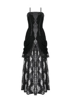 Load image into Gallery viewer, Gothic Embroidered Bustier Dress DW1101