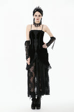 Load image into Gallery viewer, Gothic Embroidered Bustier Dress DW1101