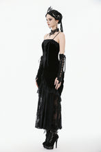 Load image into Gallery viewer, Gothic Embroidered Bustier Dress DW1101