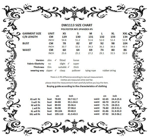 Royal Indigo Velvet & Lace Gothic Dress with Crown Lace and Tiered Tail Hem DW1113