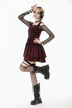Load image into Gallery viewer, Christmas Plaid Layered Cake Dress DW1118
