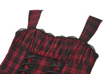 Load image into Gallery viewer, Christmas Plaid Layered Cake Dress DW1118